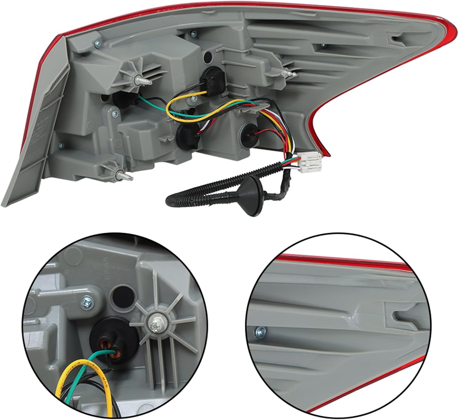 Tail Light Brake Lamps Assembly Replacement for 2016-2018 Sentra Driver Side 265553YU0A NI2804108