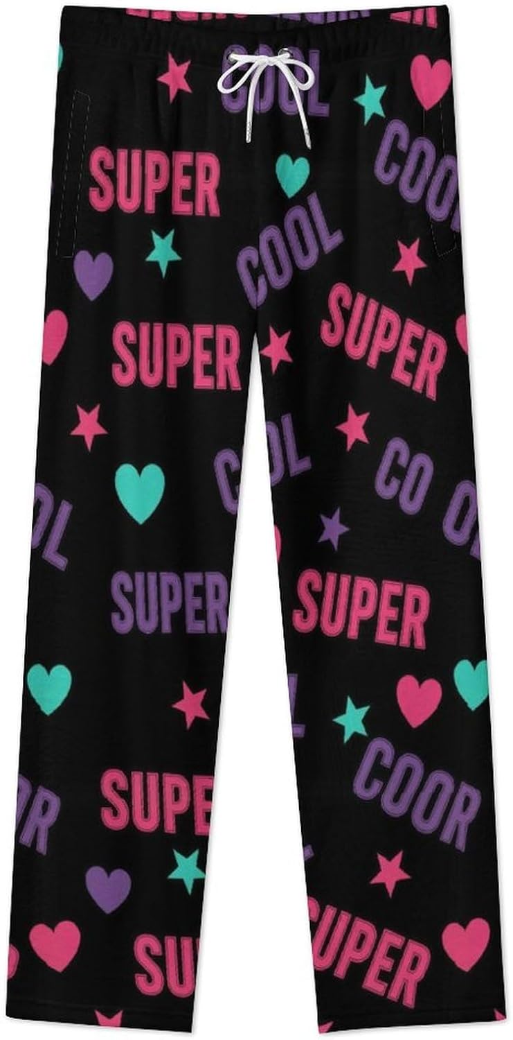Adugen Origei Womens Pineapple Flannel Pajama Sleep Pants Home Pajamas Winter