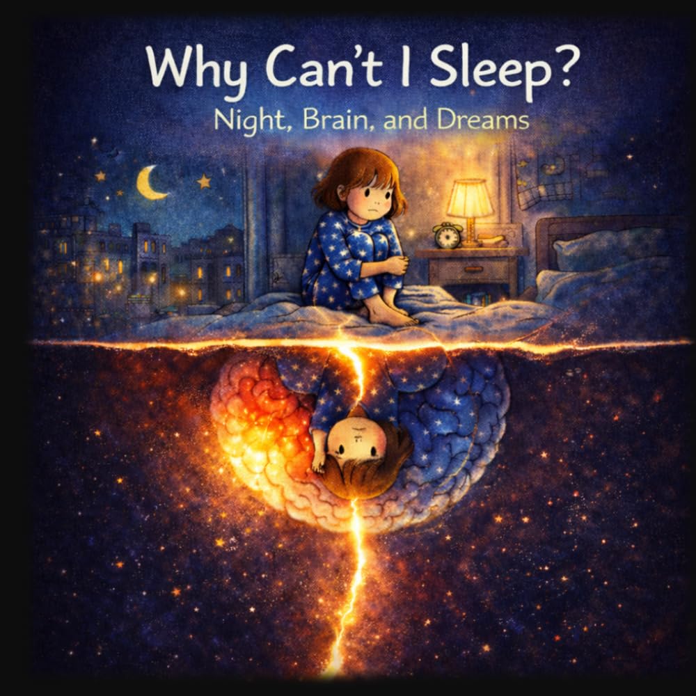 Why Can’t I Sleep? Night, Brain, and Dreams: A Gentle Bedtime Book to Help Kids Understand Their Thoughts, Calm Their Mind, and Fall Asleep Easier (Books That Feel Safe)