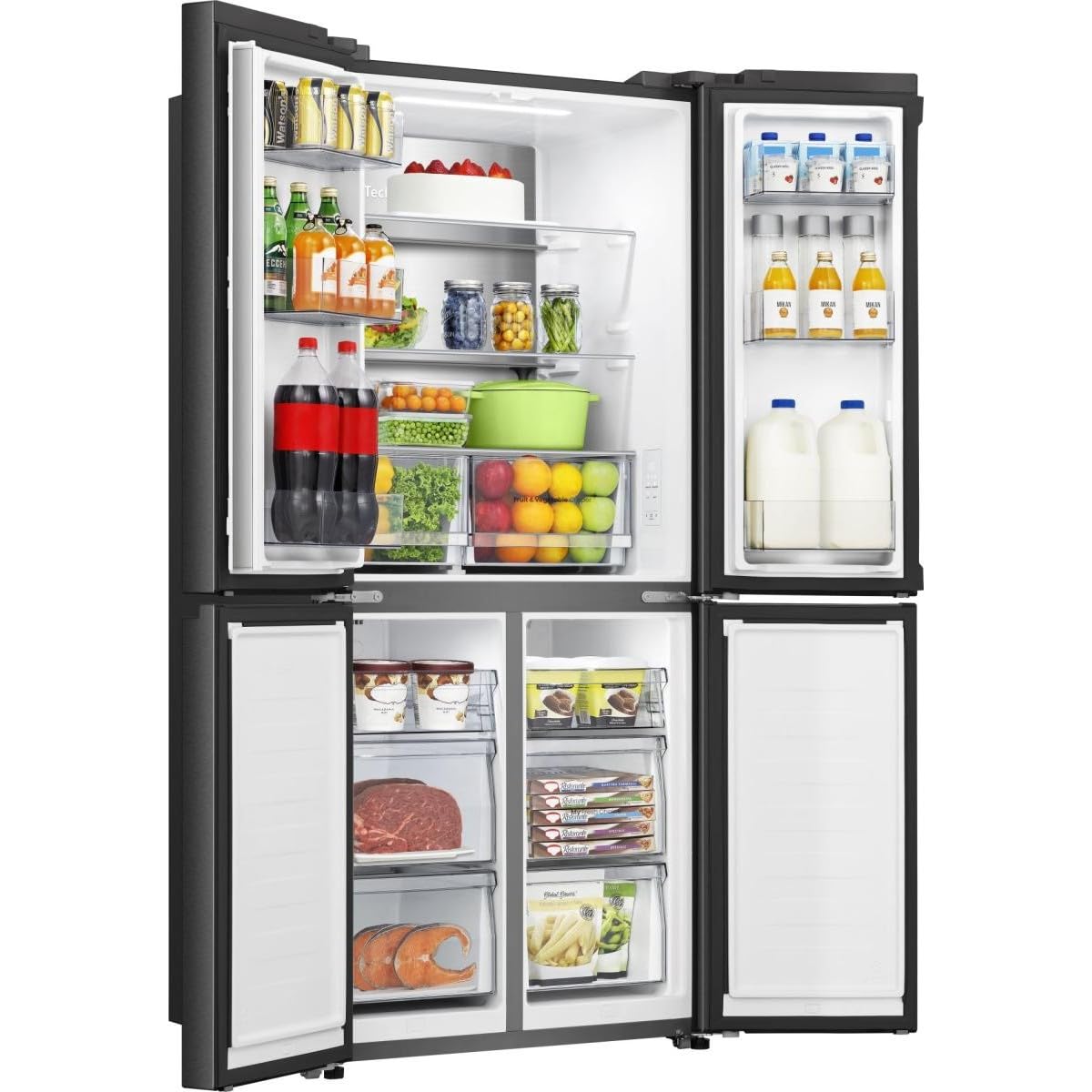 Réfrigérateur multi portes Hisense RQ5P470SAFE NOIR