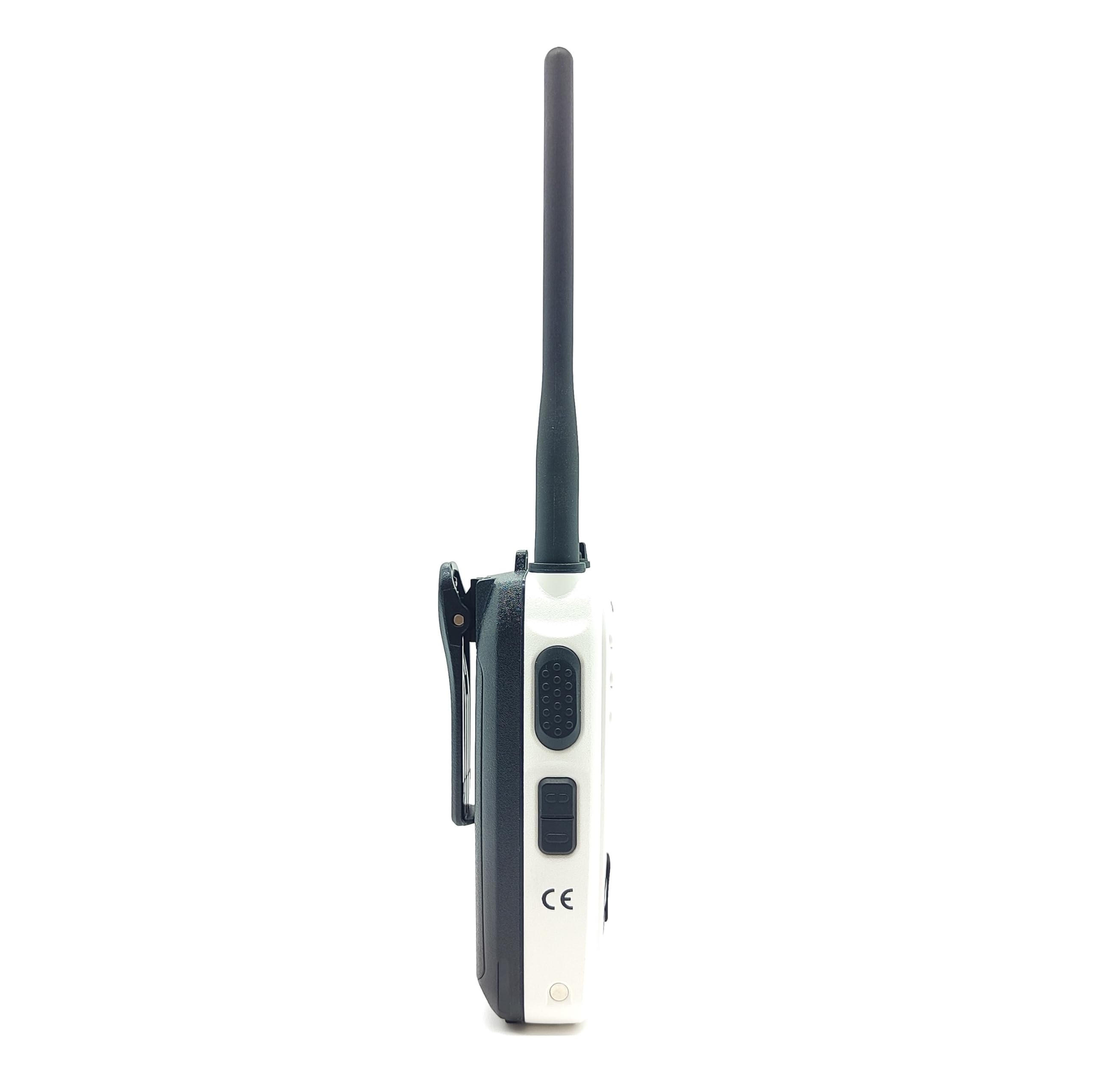 Jopix Marine 616P Blanco Walkie Talkie VHF Marino, Flotante e Impermeable IP67, 5W, 88 Canales