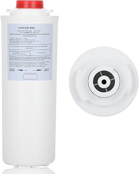 Water Filters, Replacement for Halsey Taylor Drinking Fountain Replacement Filter, Compatible with Water Sentry Filling Station, Replacement for 55898-C Filter 3000 Gal No Chip