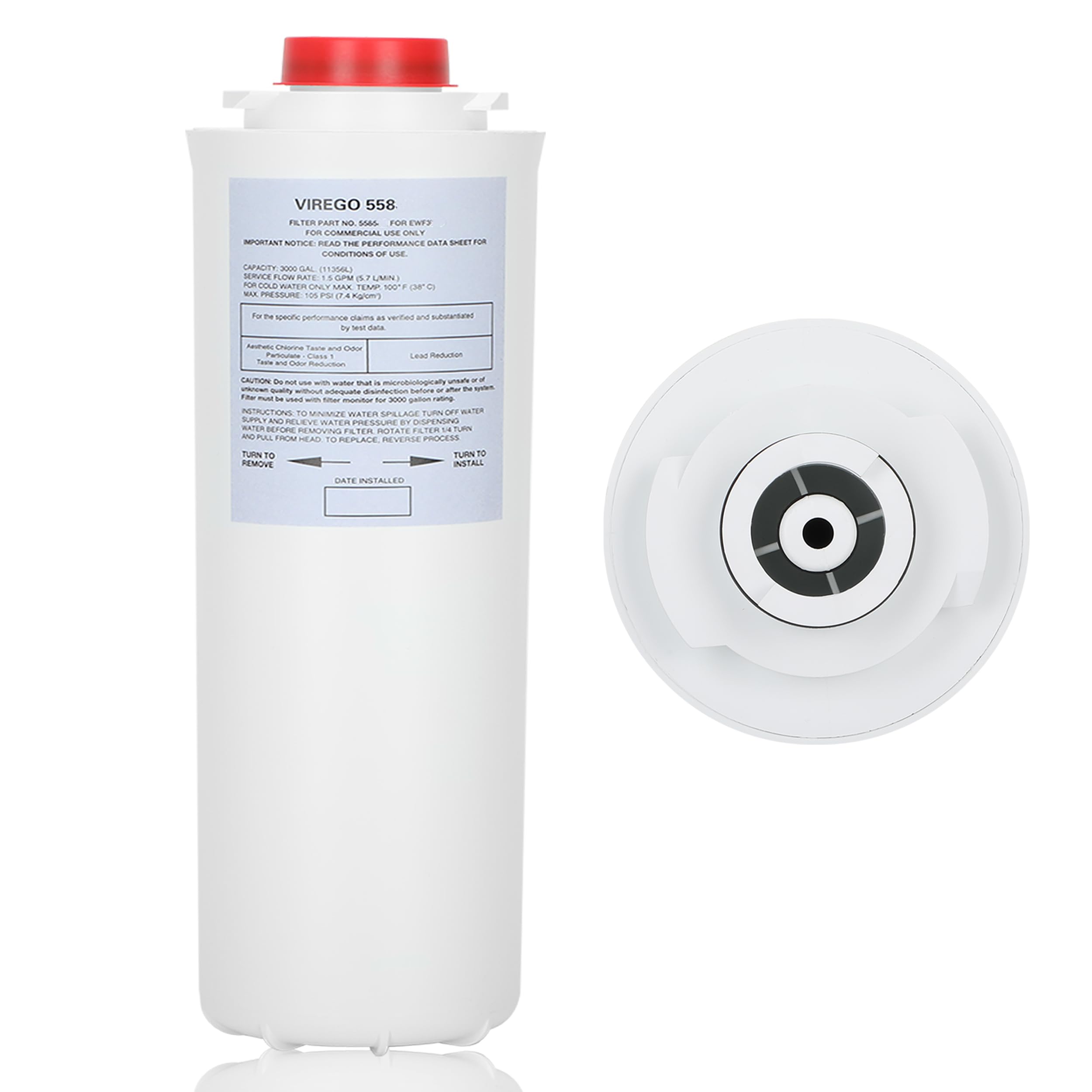 Filtre de rechange pour fontaine à eau Halsey Taylor 55898C compatible Water Sentry