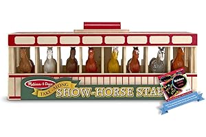 Melissa & Doug Take-Along Show Horse Stable Set