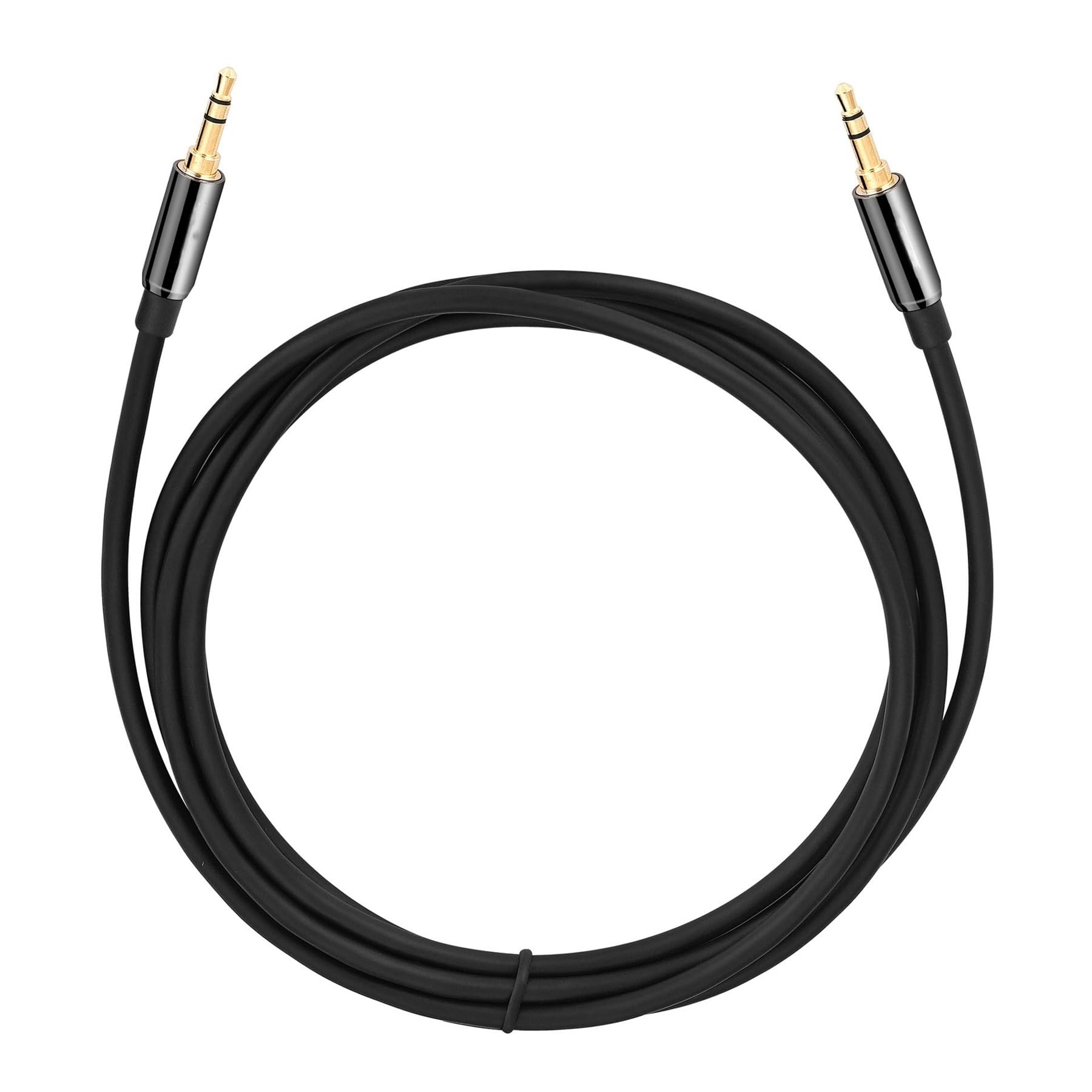 Câble Audio plaqué or 3.5mm mâle à mâle blindé, adapté aux haut-parleurs et casque 1.8m 300cm 5m 10m 15m 20m(20m)