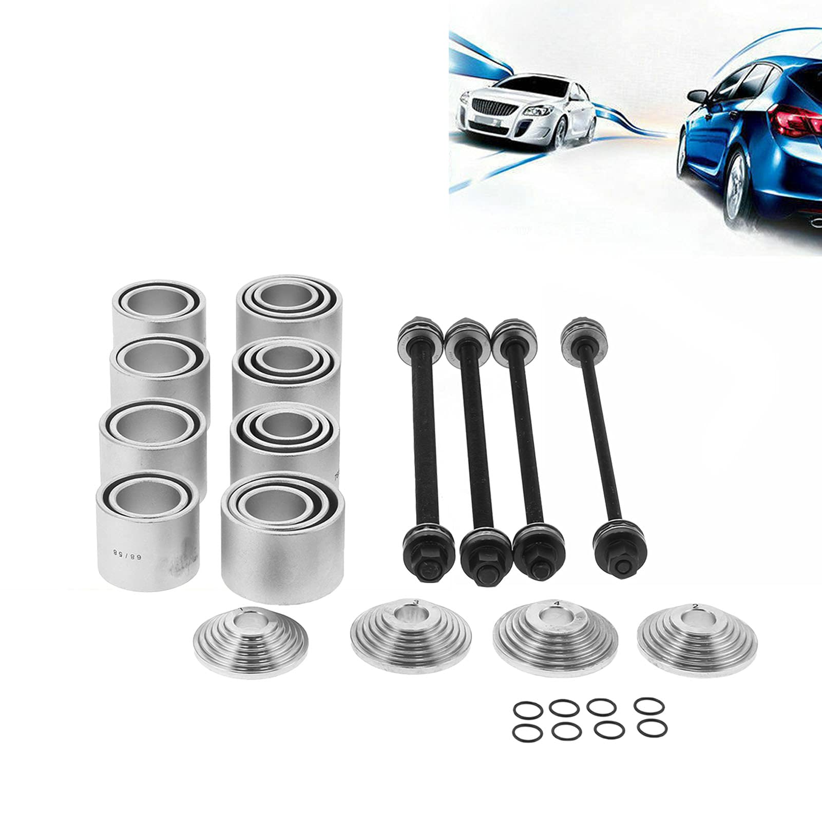 Amazon.co.jp: プルスリーブキット、修理用炭素鋼ベアリング