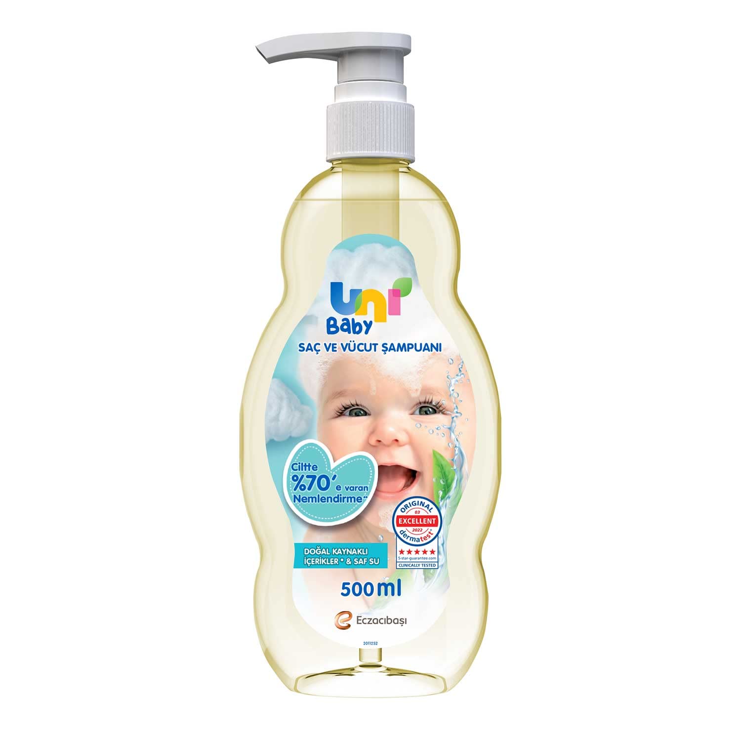 Uni Baby Şampuan 500 ml FLip 2022