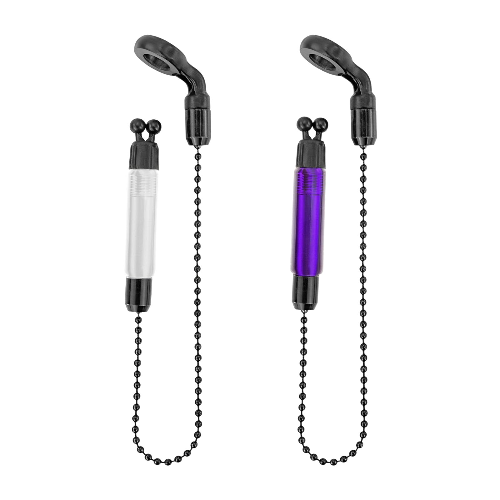 hommova 2 PCS Bobbins Carp Fishing, Light Bite Indicators fo Carp Fishing, Bite Alarm Bobbins for Night Outdoor
