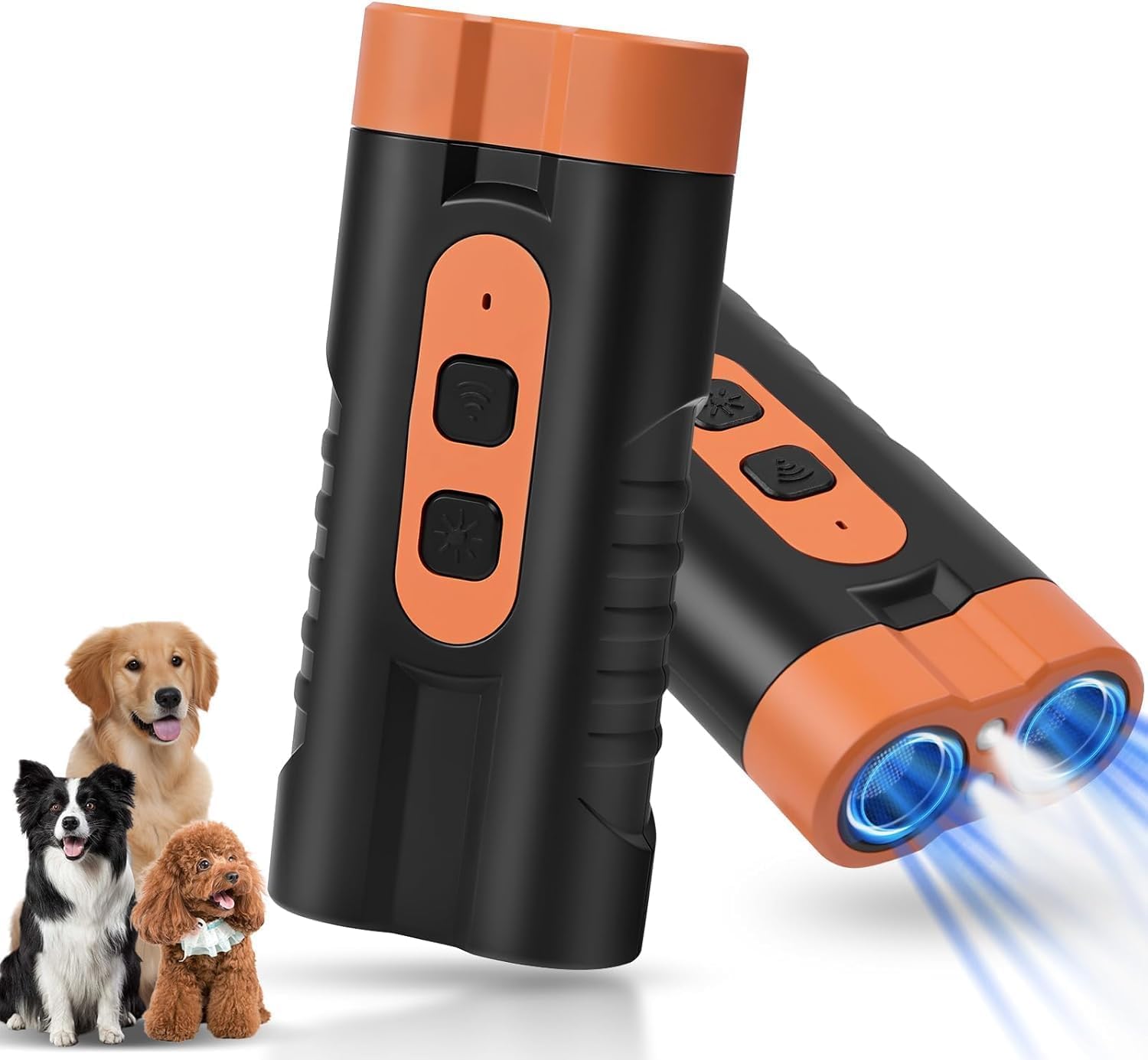 Anti Barking Device, Dog Bark Deterrent Device, Dog Barking Silencer,Barks no More Dog Training Device,Best, Stop Neighbor's Dog from Barking,Handheld and Portable Training Equipment (‎SIZE-014)