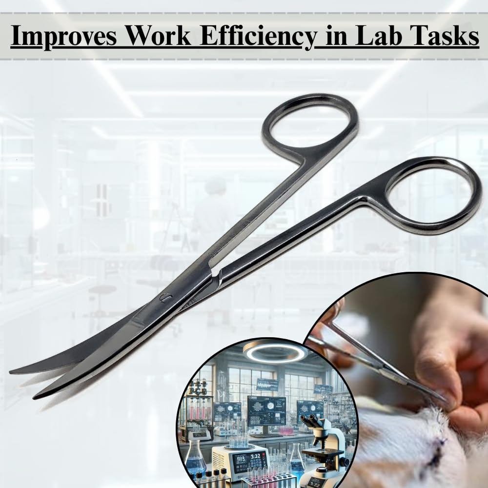 Premium Iris Scissors - Surgical Micro Scissors -3