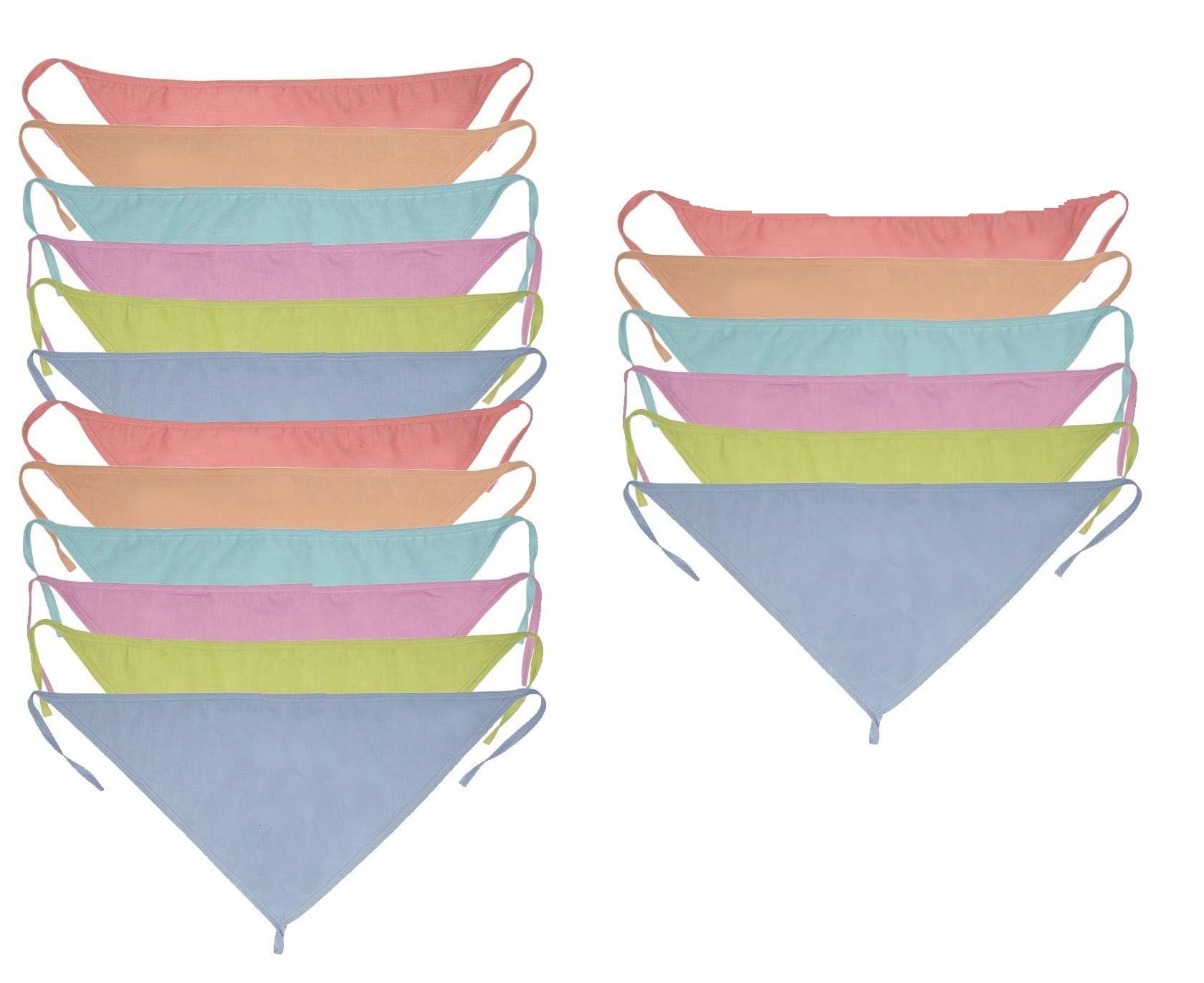 naughty guard Washable Reusable Multicolour Cotton Diapers,Nappy,new born baby Langot for New Born Baby (0-6 Months) (Pack of 18 pieces)-image-32