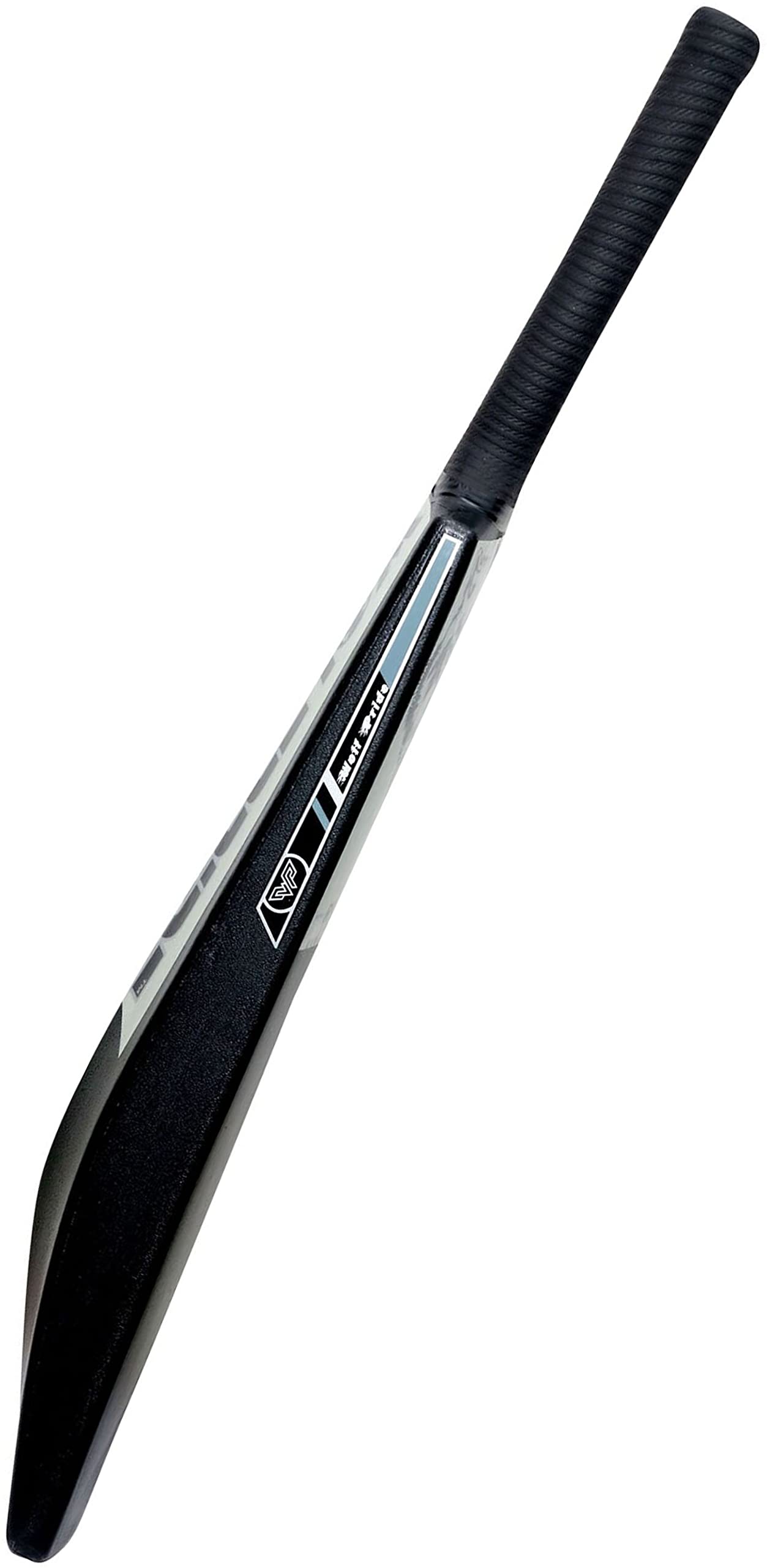 WOLF PRIDE Retro Plus Grey & Black Black Hard Plastic Cricket Bat (for Kids) Size 5N (B0C3B35KDR) Amazon Price History, Amazon Price Tracker