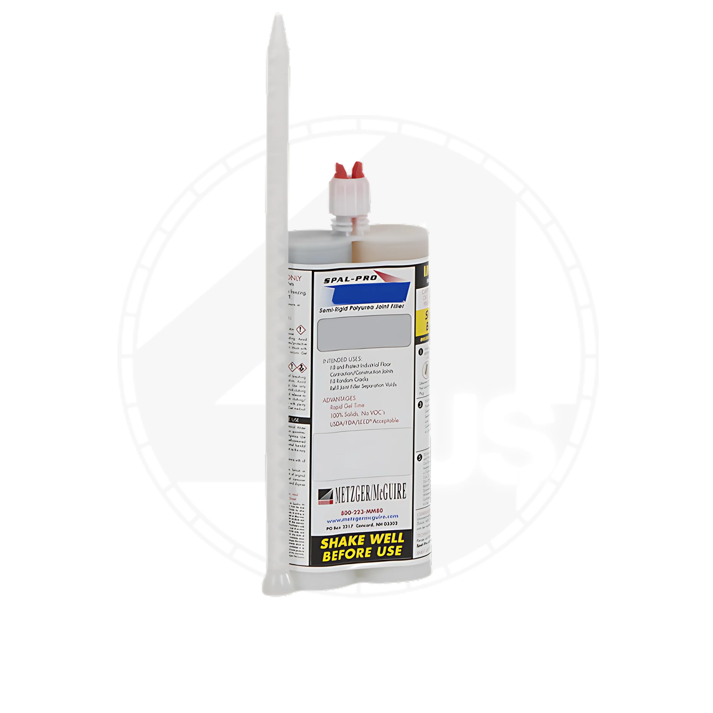 CRACK FILLER 約360g 床用　まとめ売り Metzger McGuire Polyurea Crack Filler RS88 600mL Dual Cartridge