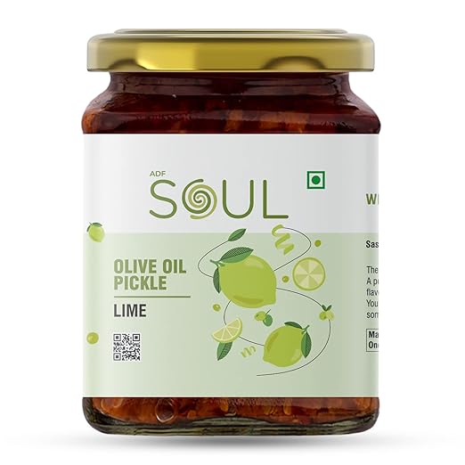 Soul Lime Pickle in Olive Oil 275 Grams
