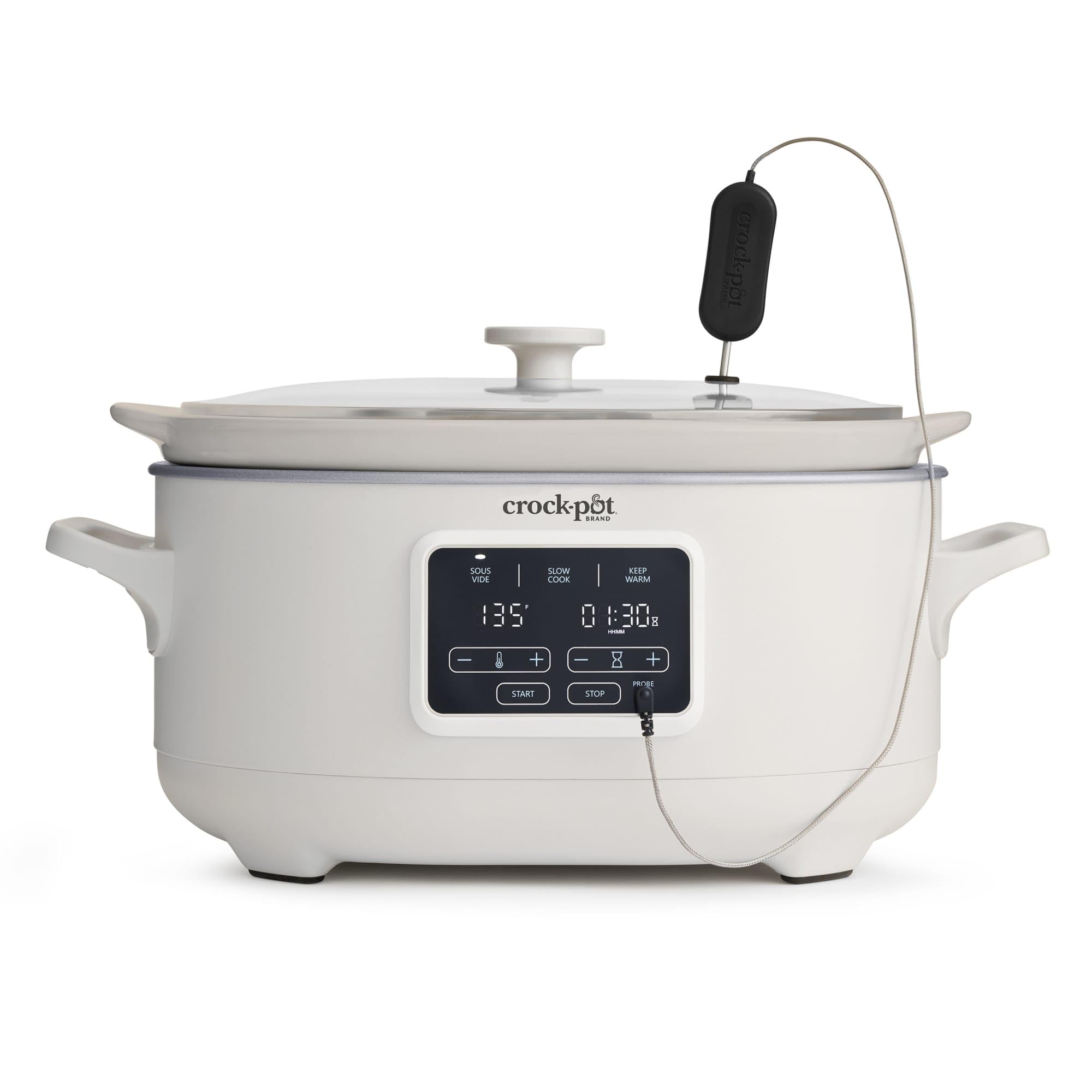 Crock-Pot Programmable 6-Quart Slow Cooker with Sous Vide Oat Milk