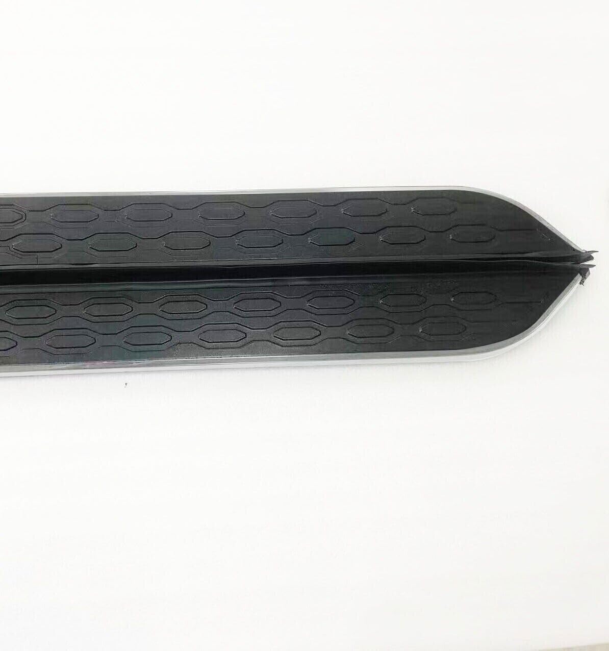 Marchepieds Latéraux Aluminium Pour Jeep Grand Cherokee (2011-2021) - Lot 2 Pièces, Antidérapants, Gris/noir