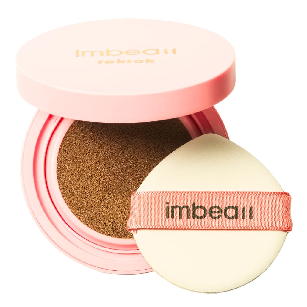 Toktok Cushion – K-Makeup Artist created Dark Shades Cushion Foundation| Bu with Buildable Coverage, Semi-matte Finish, Skincare-infused formula such