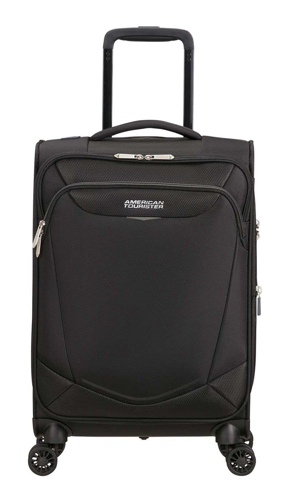 American Tourister Summerride Spinner 55/20 EXP TSA Trolley Black Negro