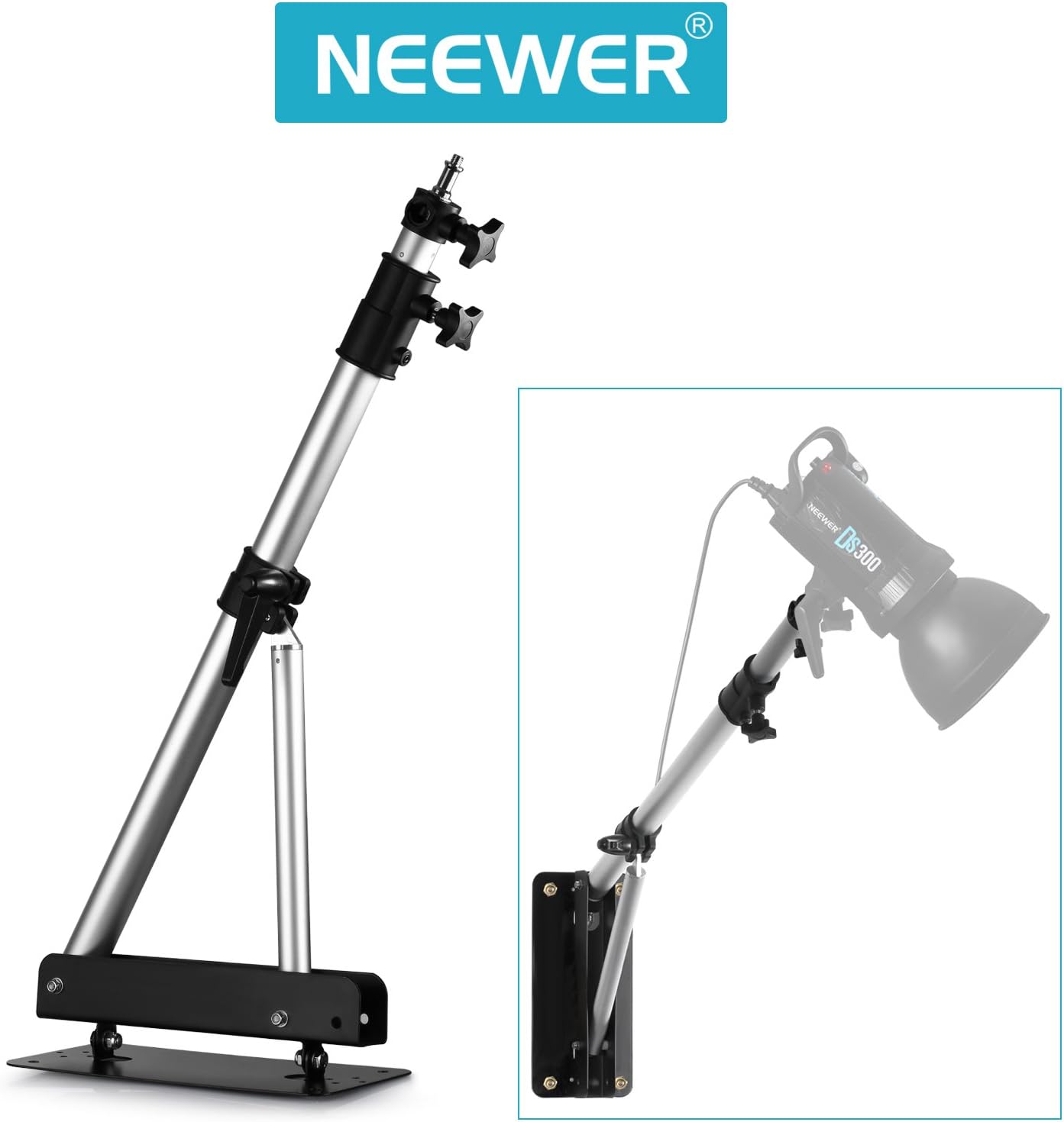 Frее Shірріng 🛒 Neewer Wall Mounting Triangle Boom Arm for Photography Strobe Light, Monolight, Softbox, Umbrella, Reflector and Ring Light, Support 180 Degree Rotation, Max Length 4 Feet/125cm (Silver) Grеаtеѕt Prоduсt Neewer Wall Mounting Triangle Boom Arm for Photography Strobe Light, Monolight, Softbox, Umbrella, Reflector and Ring Light, Support 180 Degree Rotation, Max Length 4 Feet/125cm (Silver)