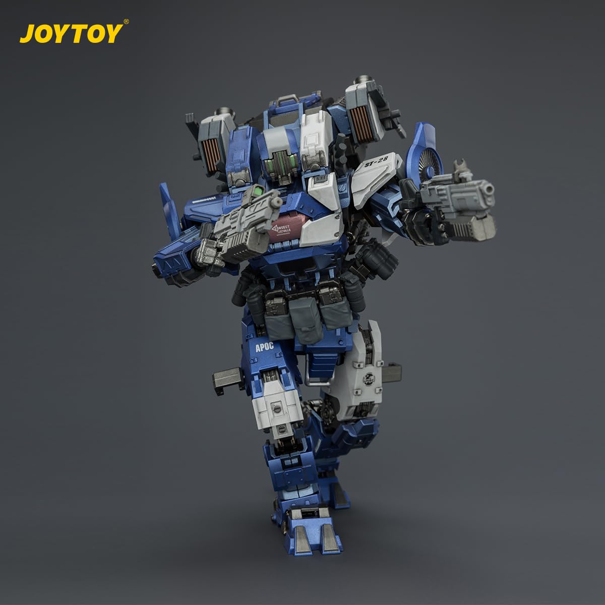 TOYVERSE JOYTOY APOC Series Crusher Rapid Assault Mech | 1/25 multi broń akcesoria pełny zakres walki design wysoko przegubowy science fiction kolekcjonerska figurka mecha 15+