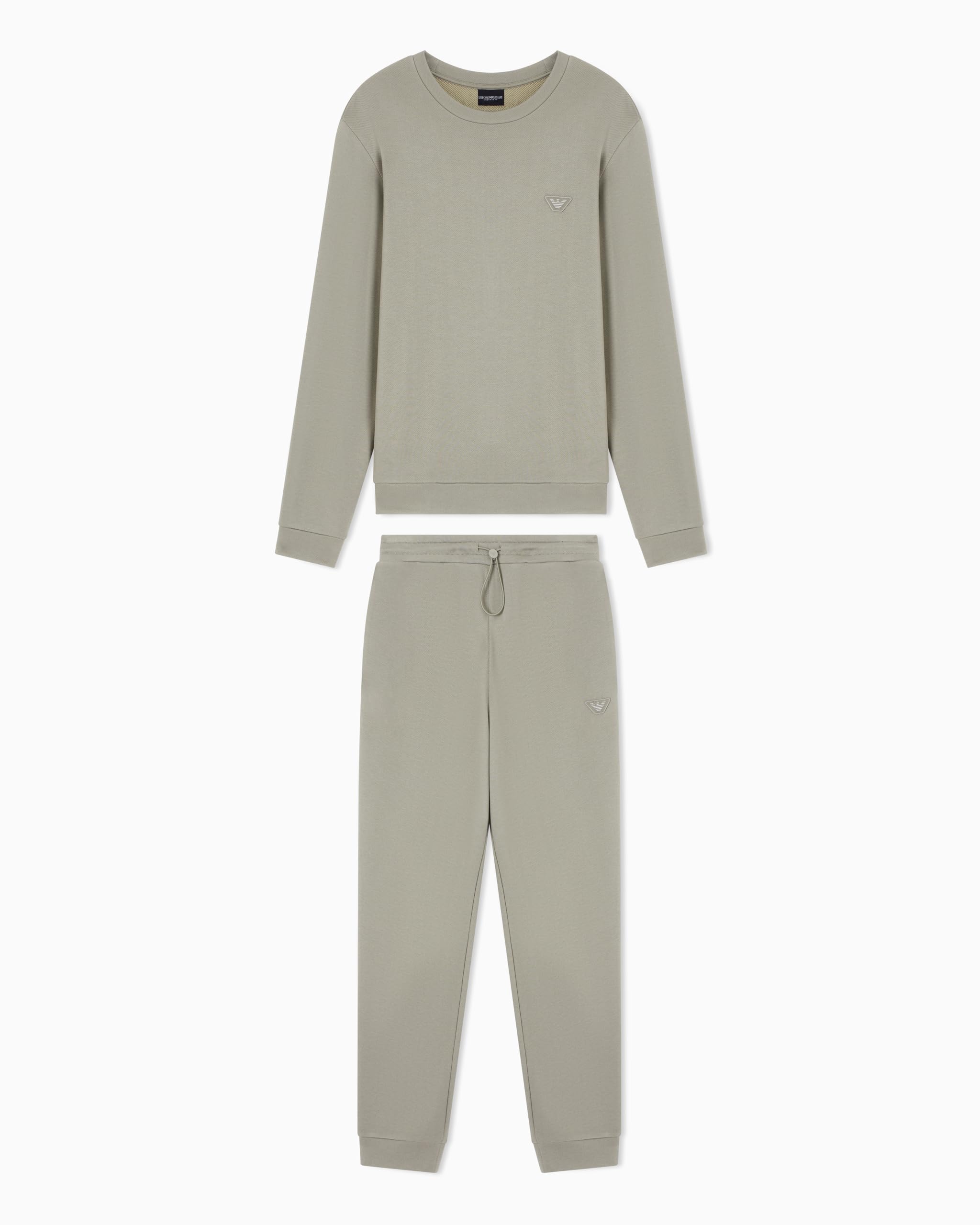 Emporio Armani Men's MODAL TERRY TRACKSUIT SET Grey M