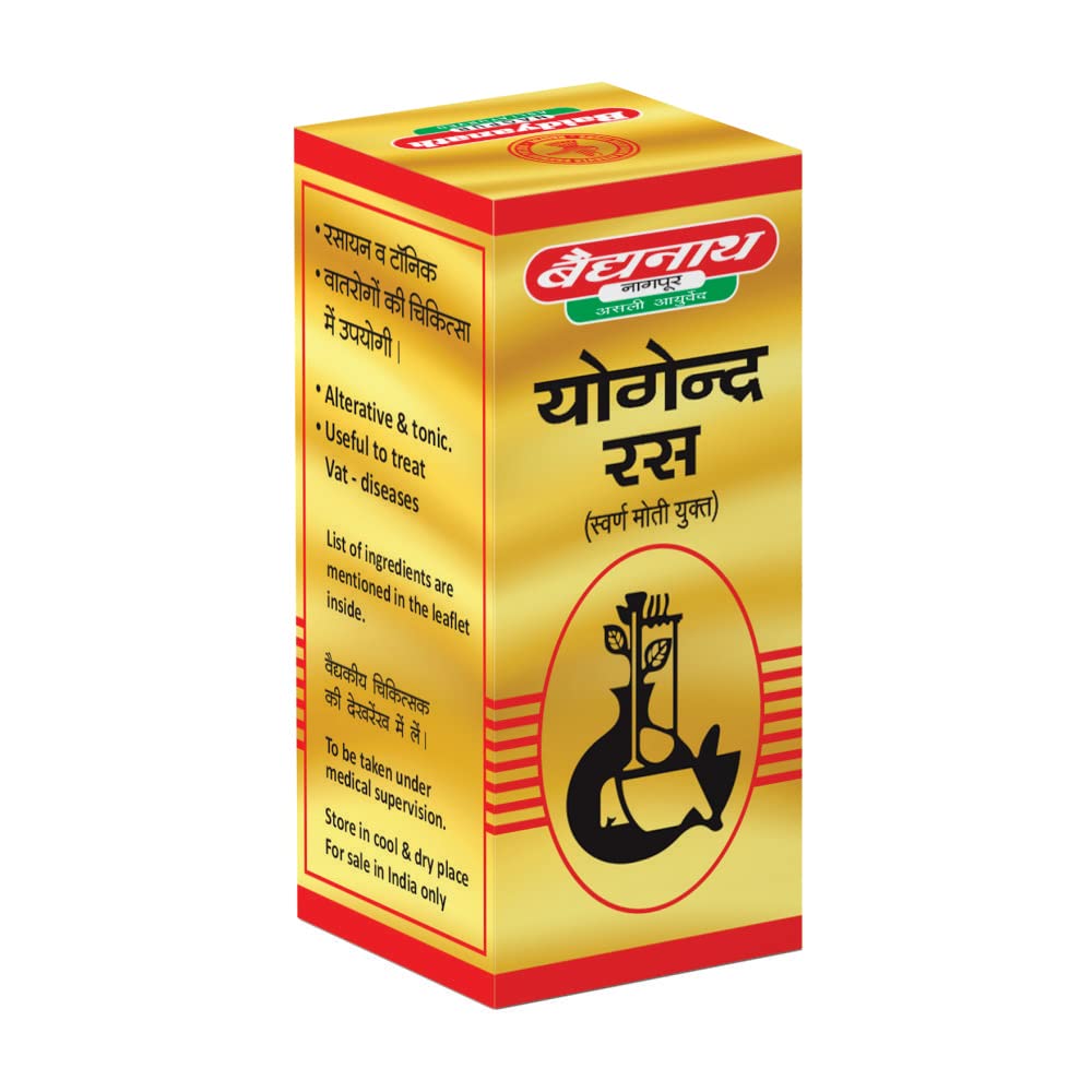 Baidyanath Asli Ayurved Yogendra Ras | Abhrak Bhasma | Moti Bhasma | 10 Tabs (B08KTK8Y82) Amazon Price History, Amazon Price Tracker