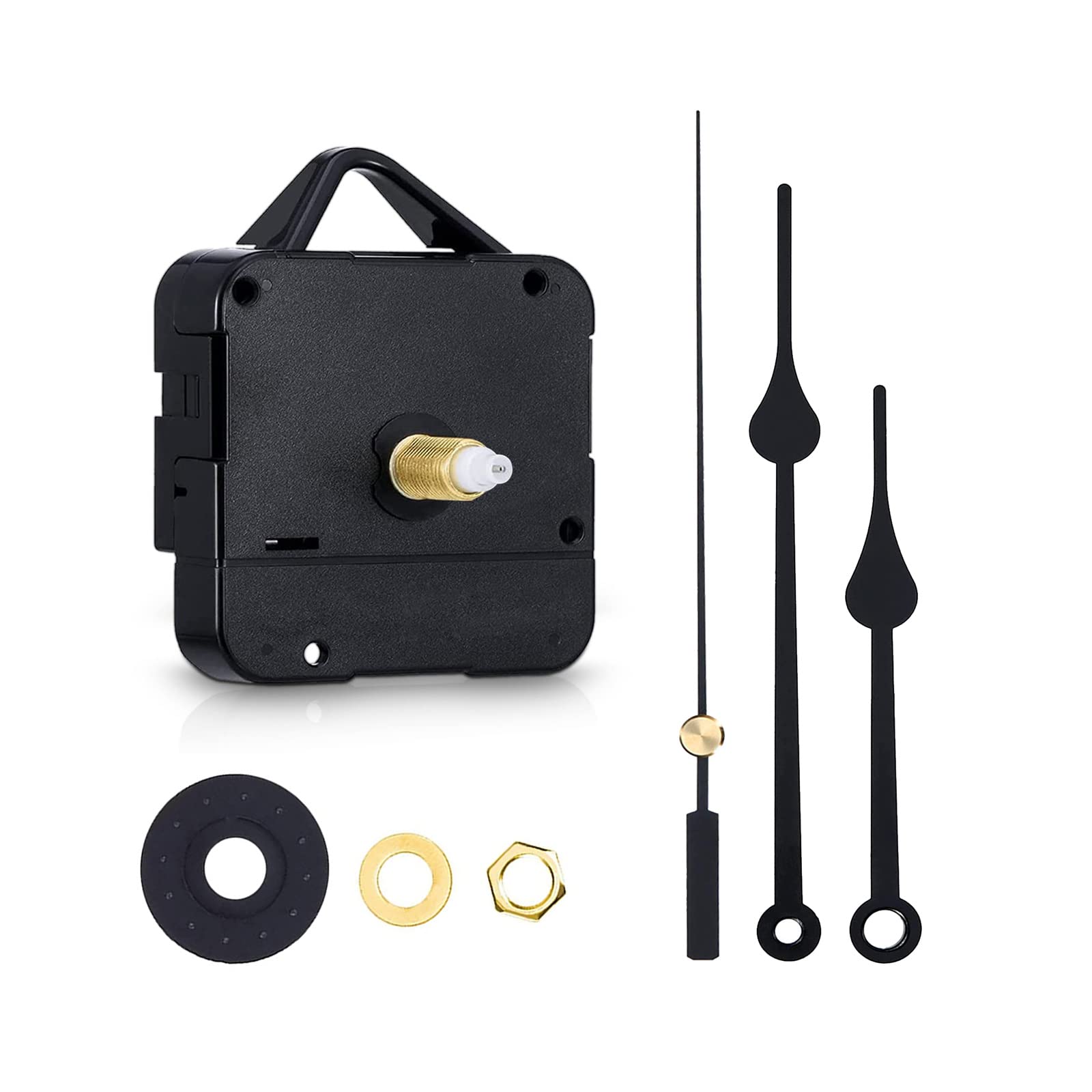 Buy Esteopt Silent Quartz Clock Mechanism Kit, Shaft Clock Mechanism