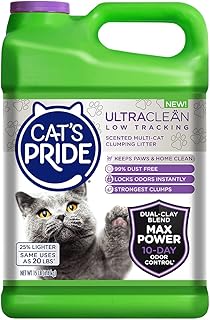 Cat's Pride Max Power UltraClean Low-Tracking Multi-Cat Clumping Litter 15 Pounds
