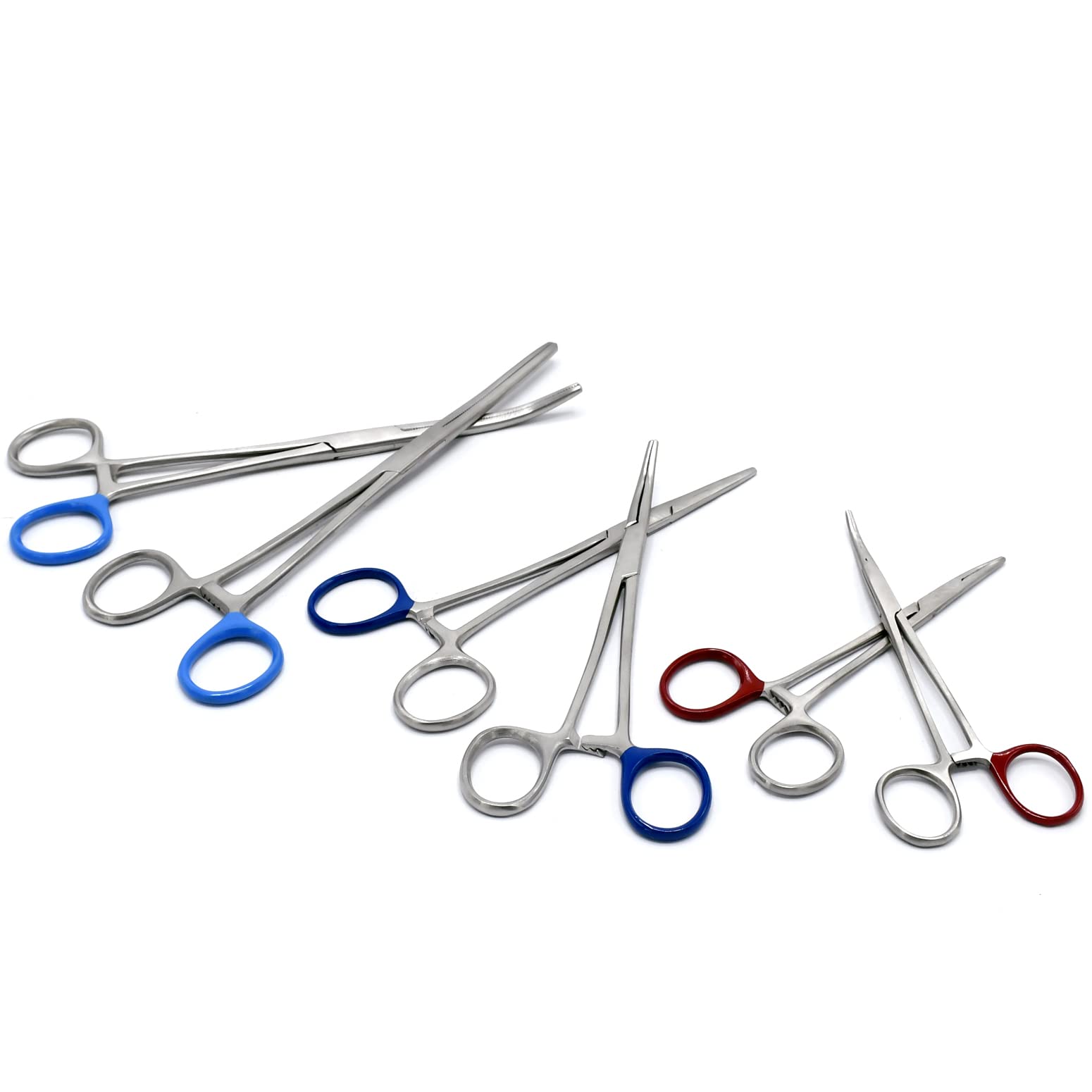 MuskalMed Ultimate Hemostat Set 6 Piece Ideal for Hobby Tools Electronics Fishing and Taxidermy