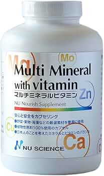 ニュー・サイエンス 総合ビタミンミネラル 180カプセル マルチミネラルビタミン 180カプセル 正規代理店 ニューサイエンス