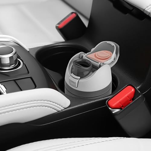 Miniatura 7 de 4 tapones de repuesto compatibles con Owala FreeSip de 24 onzas, 32 onzas, parte superior de la tapa de la botella de agua para Owala 19243240