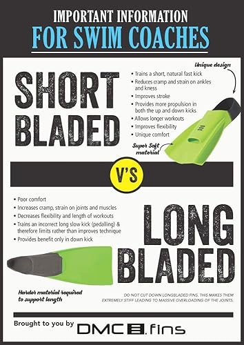 Miniatura 4 de DMC Aletas de agua de silicona Elite para nadar y entrenar