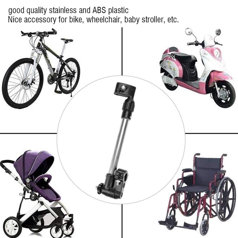Broco Parasol Kierownica Holder, Wózek dziecięcy Parasolka Deszcz Słoneczny Fotel Inwalidzki Uchwyt na Kierownicę
