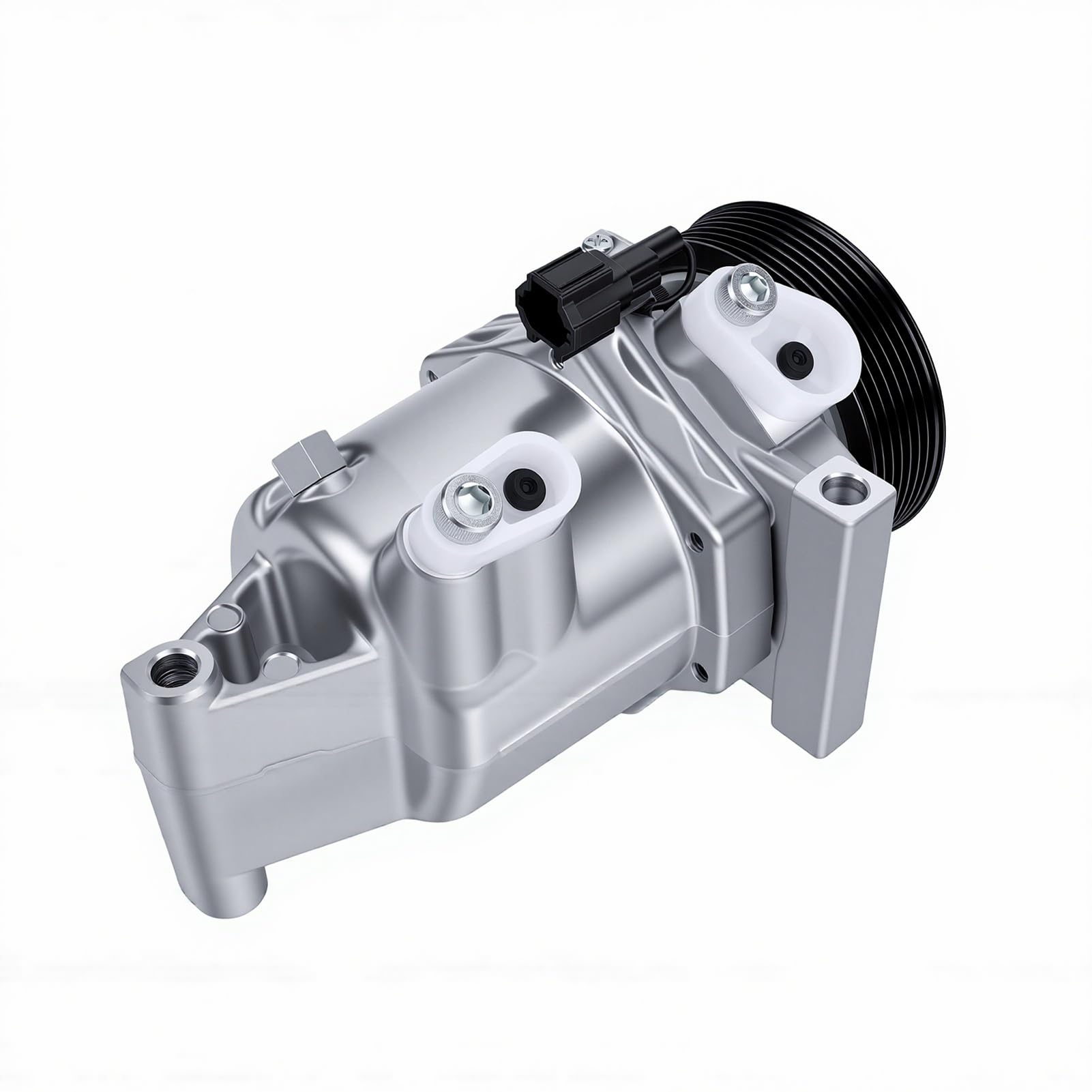 Cocoarm Sprężarka AC EG892, Sprężarka Klimatyzacji ze Stopu Aluminium dla Versa Note 1.6L 2014 2015 2016 2017, Wysoka wydajność Chłodzenia, łatwa Instalacja, Wymiana Układu Chłodzenia