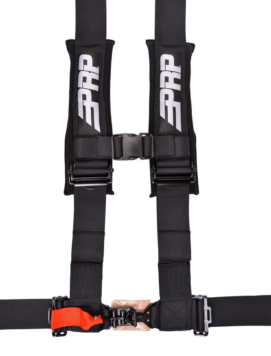 4 Point Harness with 3″ Belts Black By PRP SB4.3
