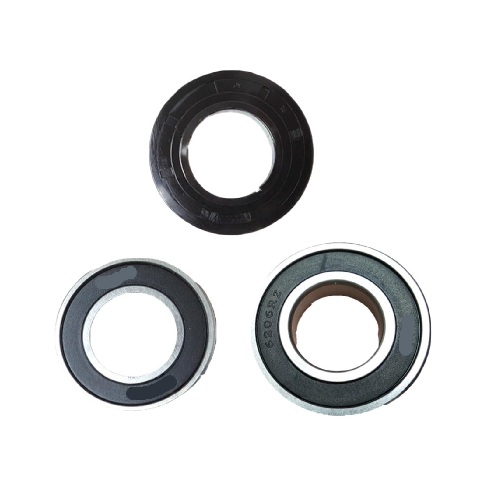 Hizon D35 6205Rz 6206Rz Washer Parts，Compatible For Samsung， Drum Washing Machine D35 Bearing 6205Rz 6206Rz Water Seal D25 6203Rz 6204Rz D30 6204 6205(D35 6205Rz 6206Rz)