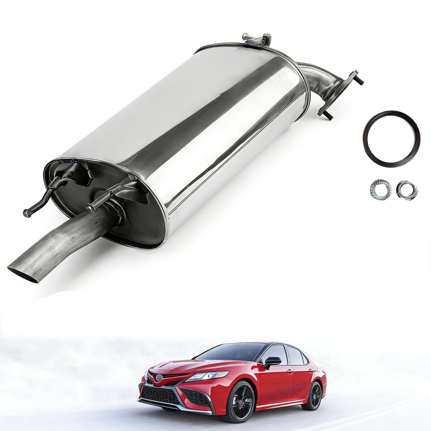 Stainless Steel Exhaust System fits: 2004-06 ES330 2002-06 Camry