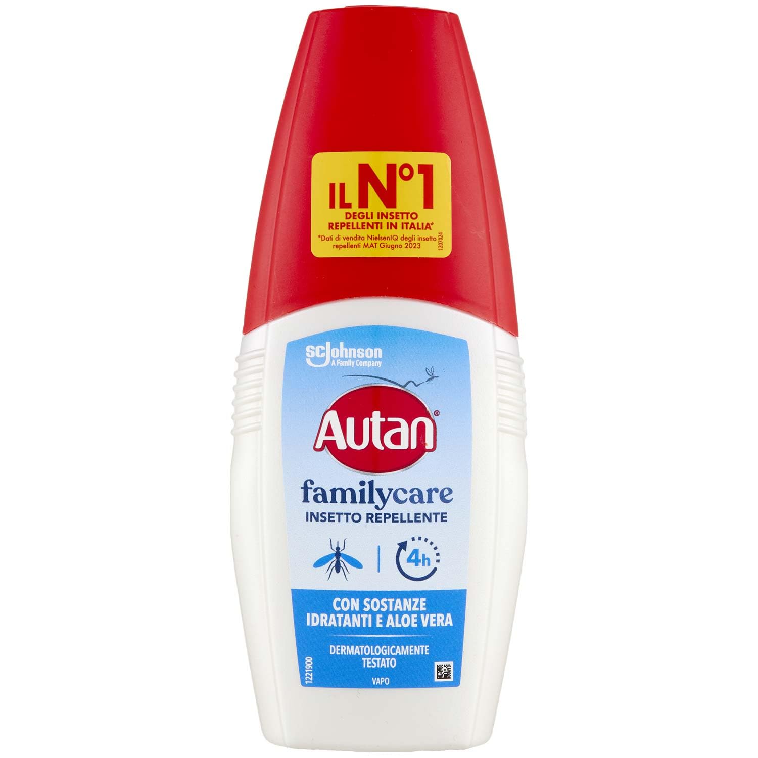 Autan Family Care Mosquito Repellent Lotion with Aloe Vera - 100 ml