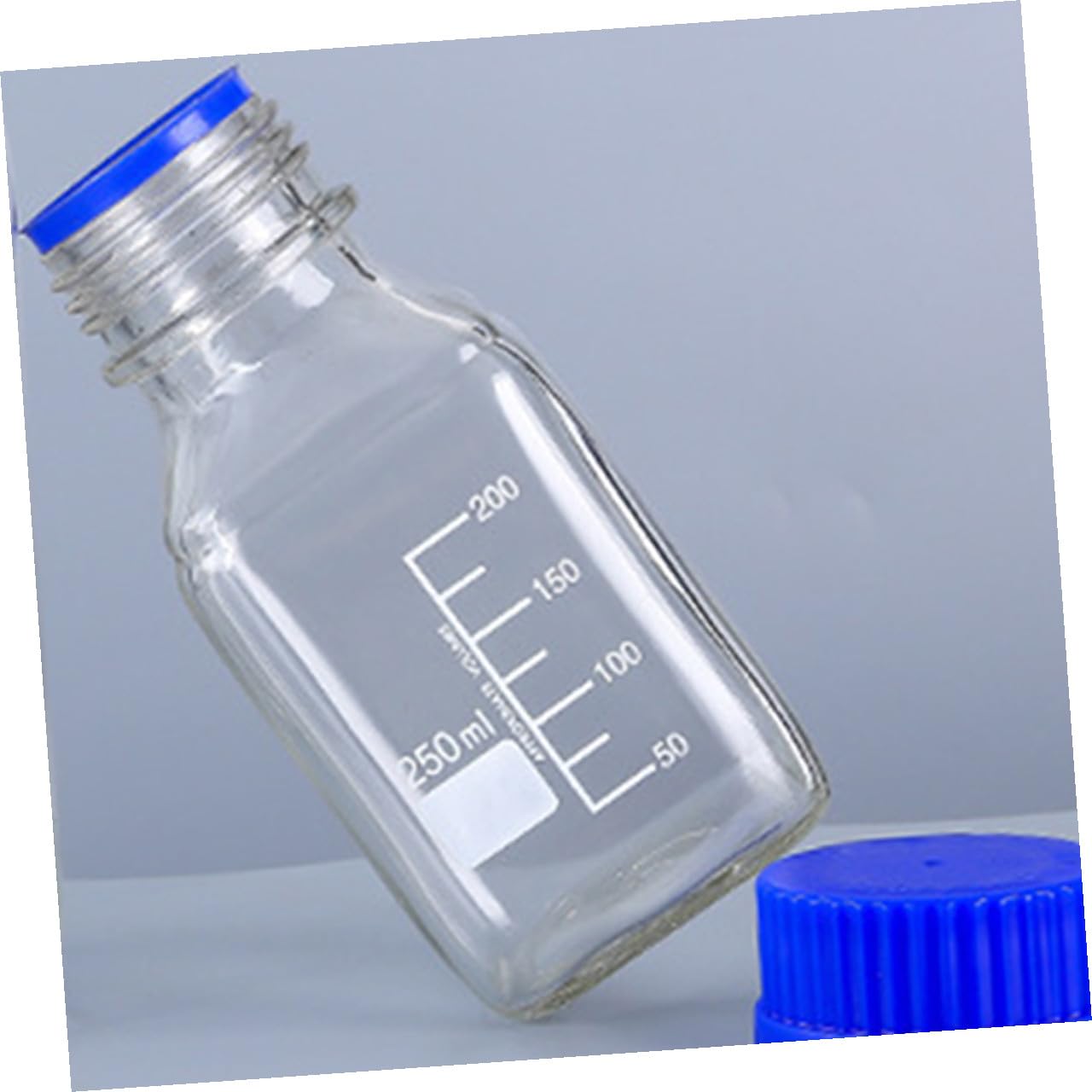 Ipetboom Bottiglia Reagente 250ml in Vetro Graduata per Laboratorio