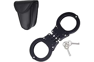 Double Lock Handcuffs - Black