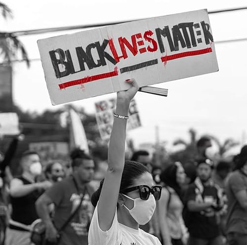 Miniatura 4 de Black Lives Matter pulsera de silicona pulseras de goma negro brazalete pulsera 10 piezas