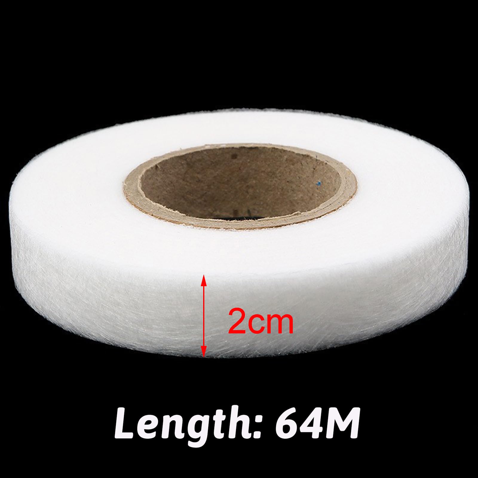 Nastro Termoadesivo Extra Forte 30m X 25mm - Doppia Colla PA Per Orli E Riparazioni Senza Cucire