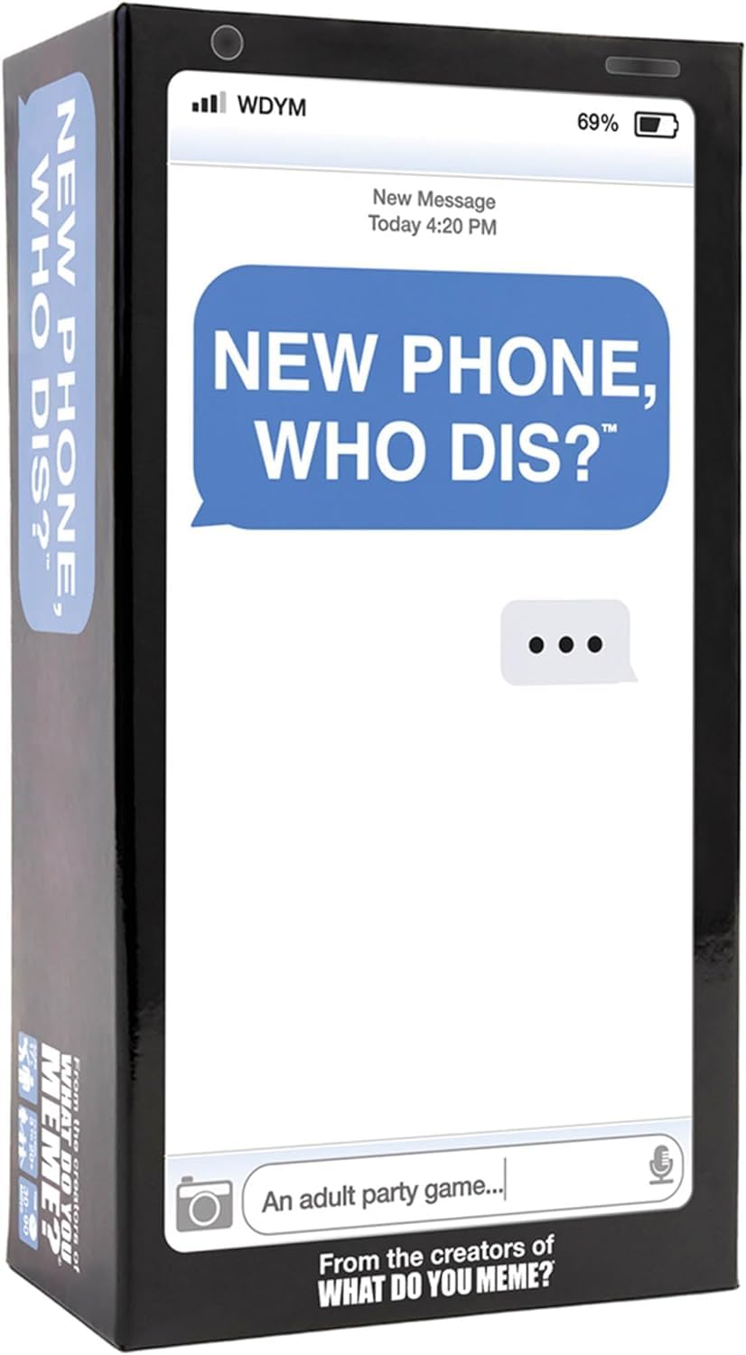 WHAT DO YOU MEME? New Phone, Who Dis? - Partyspiel für Erwachsene & NSFW-Erweiterungsdeck