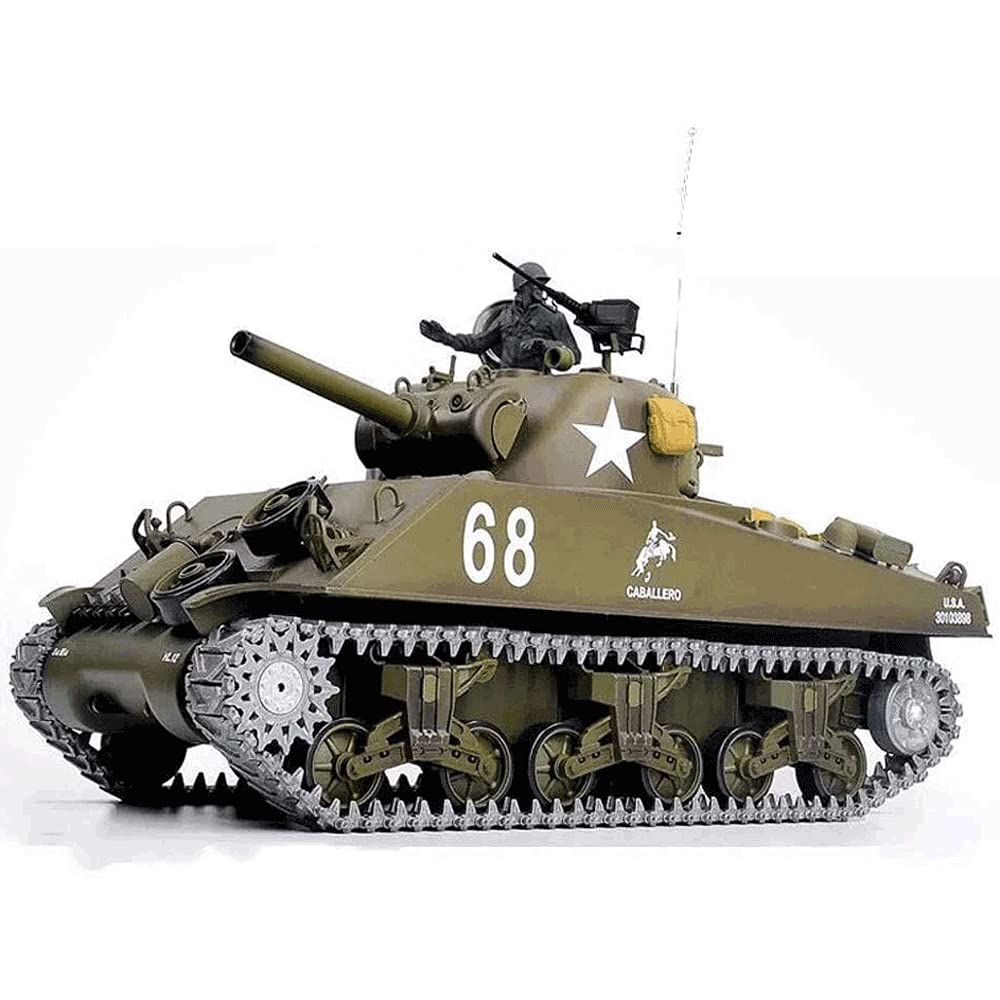 Buy WANGCH 1/16 Scale Simulation The US M4A3 Main Battle Tank 2.4G