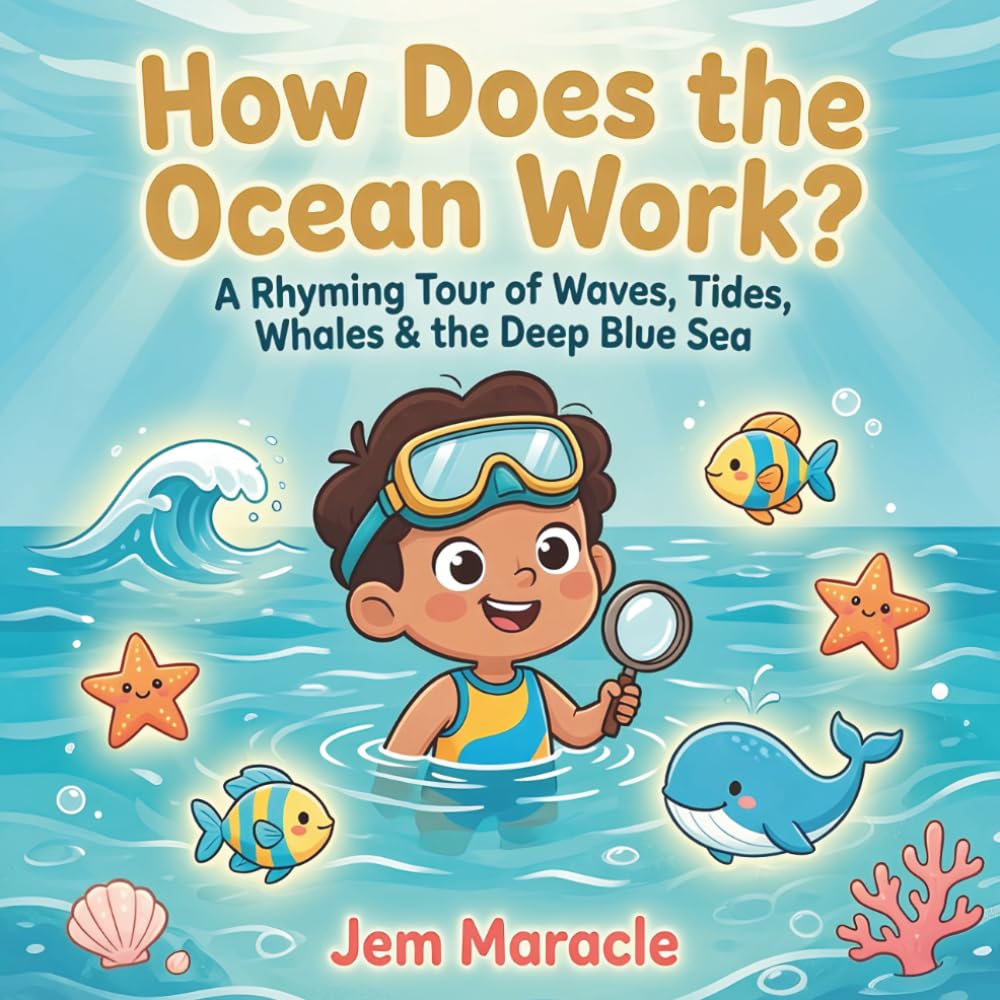 How Does the Ocean Work?: A Rhyming Tour of Waves, Tides, Whales & the Deep Blue Sea — A Curious First STEM Picture Book About the Ocean for Kids Ages 3–6 (How Does It Work?)
