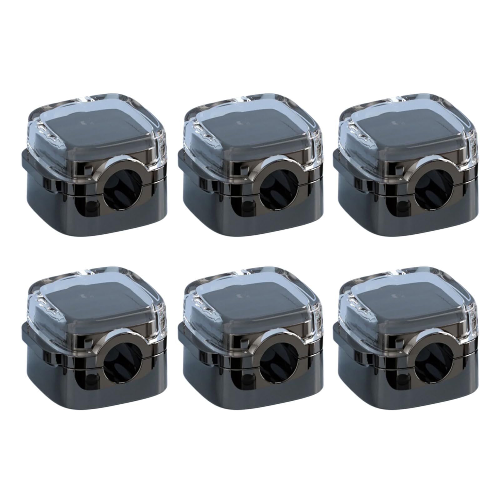 Tsophreniq Black 6Pcs Cable Clips Cable Holders For Neat Wire Arrangement On Desks And Nightstands Cord Organizers