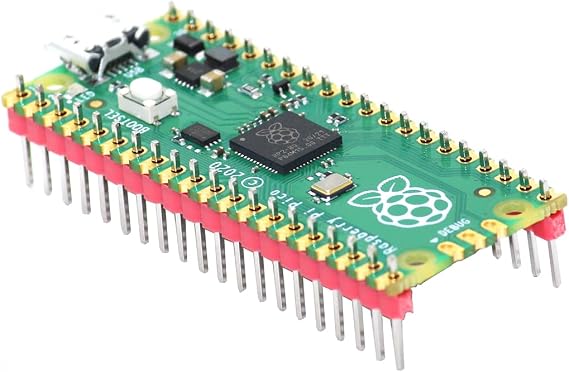 Raspberry Pi Pico Board with Soldered Header Raspberry Pi Pico RP2040 Microcontroller Development Board with Pre-soldered Headers