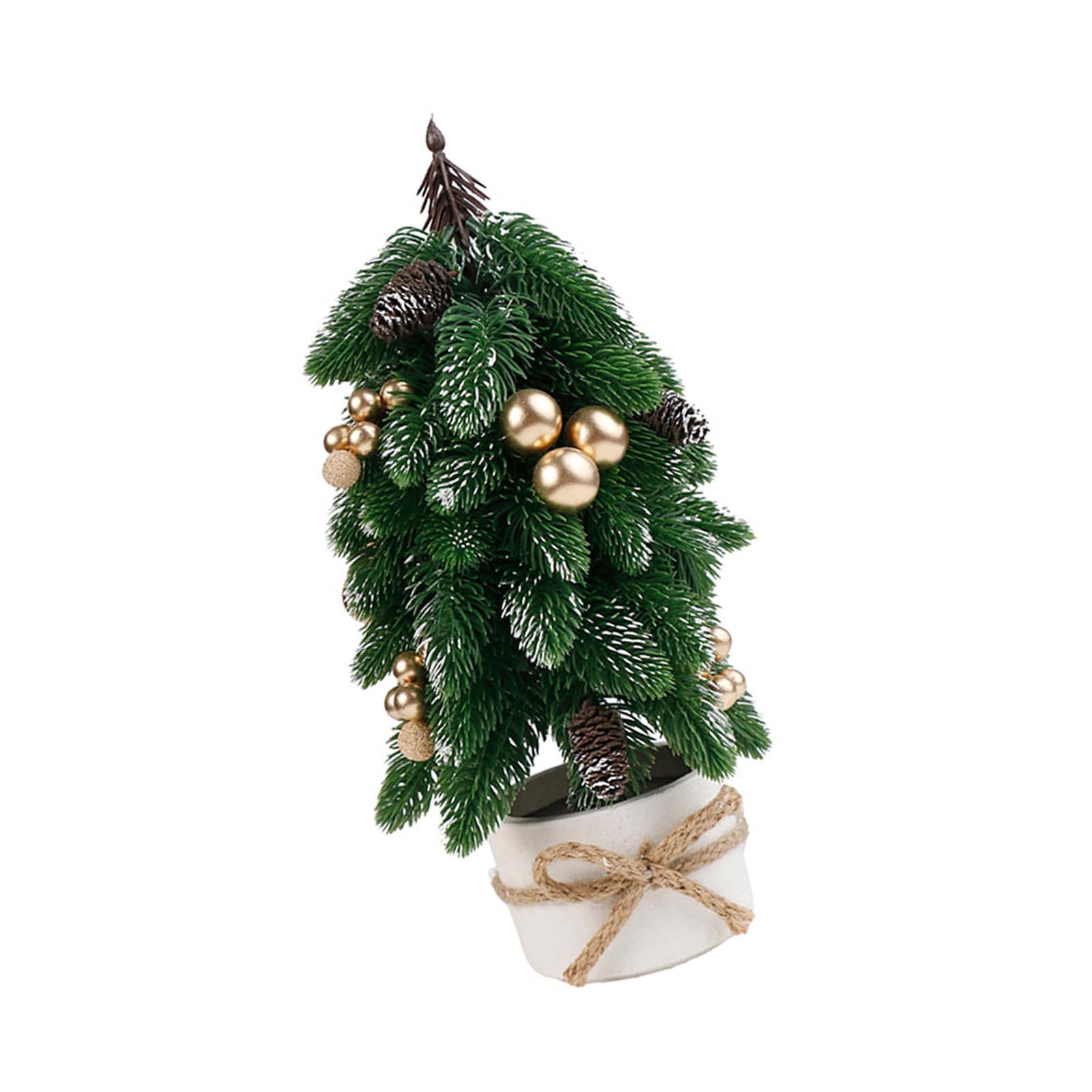 KAQNTUD Artificial Christmas Trees, False Tree for Home, Office, Desktop, Holiday Decoration, Party Accessories, Christmas Trees, Desktop Ornaments, Party Accessories, Small Artificial Tree Decoration