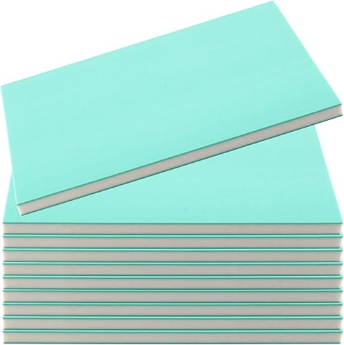 Miniatura 8 de MOUYAT Paquete de 20 bloques de tallado de goma rosa de 4 x 6 pulgadas, sello de bloque de linóleo de goma para impresión, manualidades de goma