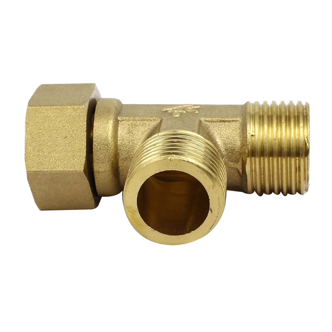 Aexit 1 / 2BSP Raccords de tuyaux 3 voies à visser, mâle, laiton, mâle, raccords 8pcs (0c37668fd2e9ae75e089f3944ad8943e)